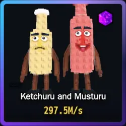 Galaxy Ketchuru and Musturu 297.5M s (Секретный персонаж) — Roblox, лот №228964