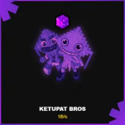 Galaxy Ketupat Bros 1B s (Секретный персонаж) — Roblox, лот №228967