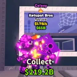 Galaxy Ketupat Bros [1.7B s] (Секретный персонаж) — Roblox, лот №228969