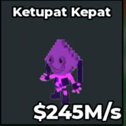 Galaxy Ketupat Kepat 245 M s Quick (Секретный персонаж) — Roblox, лот №228972