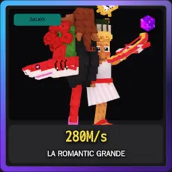 Galaxy La Romantic Grande 280M s (Секретный персонаж) — Roblox, лот №229004