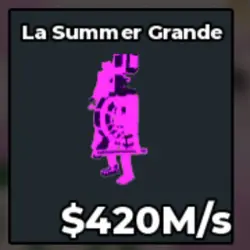 Galaxy La Summer Grande 420 M s (Секретный персонаж) — Roblox, лот №229008