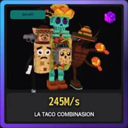 Galaxy La Taco Combinasion 245M s (Секретный персонаж) — Roblox, лот №229011