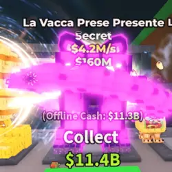 Galaxy La Vacca Prese Presente 4.2M s (Секретный персонаж) — Roblox, лот №229013