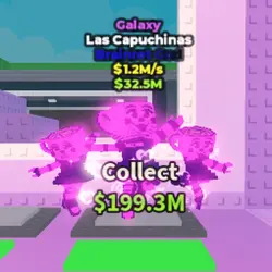 Galaxy Las Capuchinas 1.2 M s (Brainrot God персонаж) — Roblox, лот №229016