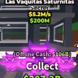 GALAXY las vaquitas saturnitas $5.2M s RARE (Секретный перс… — Roblox, лот №229019