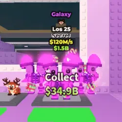 Galaxy Los 25 120 M s (REINDEER TRAIT) (Секретный персонаж) — Roblox, лот №229032