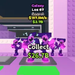 Galaxy Los 67 157.5 M s (Секретный персонаж) — Roblox, лот №229037
