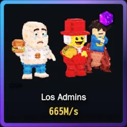 Galaxy Los Admins 665M s (Секретный персонаж) — Roblox, лот №229040