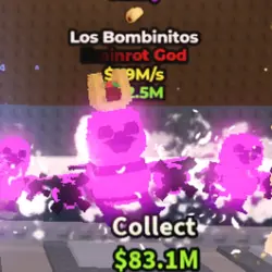 Galaxy Los Bombinitos 1.9M s (Brainrot God персонаж) — Roblox, лот №229044