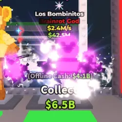 Galaxy Los Bombinitos 2.4M s (Brainrot God персонаж) — Roblox, лот №229045