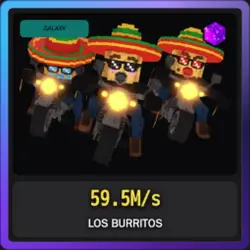 Galaxy Los Burritos 59.5M s (Секретный персонаж) — Roblox, лот №229052