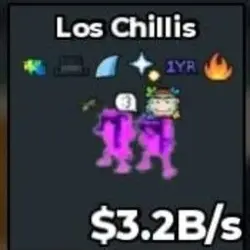 Galaxy Los Chillis 3.2B s Clean Trait With 1YR Trait KennCe… — Roblox, лот №229060