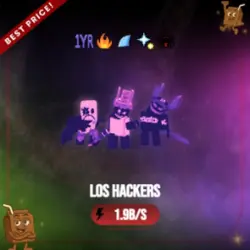 Galaxy Los Hackers 1.9B s (Секретный персонаж) — Roblox, лот №229071