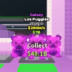 Galaxy Los Puggies 280 M s (Секретный персонаж) — Roblox, лот №229093