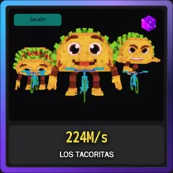 Galaxy Los Tacoritas 224M s (Секретный персонаж) — Roblox, лот №229100