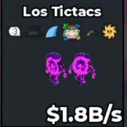 Galaxy Los Tictacs 1.8 B s (Секретный персонаж) — Roblox, лот №229102
