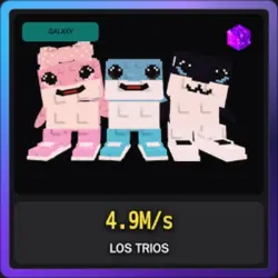 Galaxy Los Trios 4.9M s (Секретный персонаж) — Roblox, лот №229109