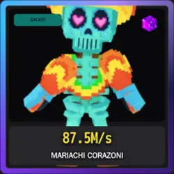 Galaxy Mariachi Corazoni 87.5M s (Секретный персонаж) — Roblox, лот №229113