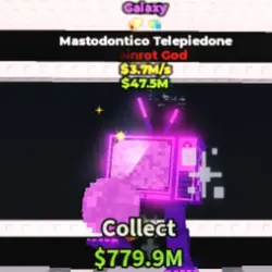 Galaxy Mastodontico Telepiedone 3.7 M s (Brainrot God персо… — Roblox, лот №229115