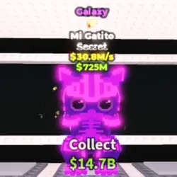 Galaxy Mi Gatito 30.8 M s (Секретный персонаж) — Roblox, лот №229153