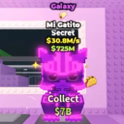 Galaxy Mi Gatito 30.8 M s (1 TRAIT) (Секретный персонаж) — Roblox, лот №229156
