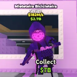 Galaxy Mieteteira Bicicleteira 182 M s (Секретный персонаж) — Roblox, лот №229162