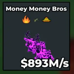 Galaxy Money Money Bros 893 M s (Секретный персонаж) — Roblox, лот №229167