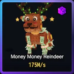 Galaxy Money Money Reindeer 175M s (Секретный персонаж) — Roblox, лот №229169