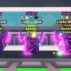 Galaxy Mutation Taco Lucky Block (Taco персонаж) — Roblox, лот №229117