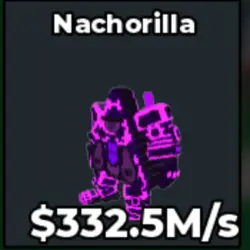 Galaxy Nachorilla 332.5 M s (Секретный персонаж) — Roblox, лот №229122
