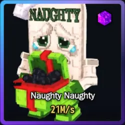 Galaxy Naughty Naughty 21M s (Секретный персонаж) — Roblox, лот №229125