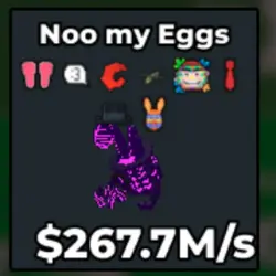 Galaxy Noo My Eggs 267.7 M s (Секретный персонаж) — Roblox, лот №229127
