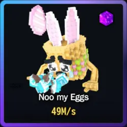 Galaxy Noo my Eggs 49M s (Секретный персонаж) — Roblox, лот №229129