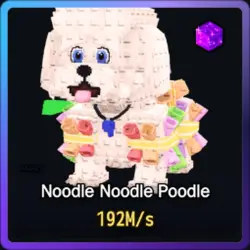 Galaxy Noodle Noodle Poodle 192M s (Секретный персонаж) — Roblox, лот №229132