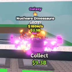 Galaxy Nuclearo Dinossauro - 180M s - Secret - 10M (Секретн… — Roblox, лот №229135
