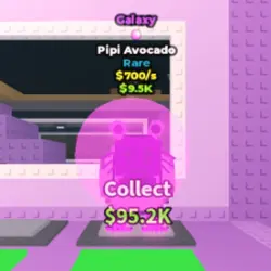 Galaxy Pipi Avocado (NO TACO TRAIT) (Обычный персонаж) — Roblox, лот №229154
