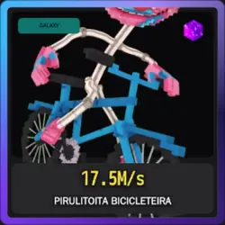Galaxy Pirulitoita Bicicleteira 17.5M s (Секретный персонаж) — Roblox, лот №229157