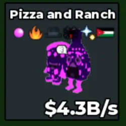 Galaxy Pizza and Ranch 4.3B s Rare Flag Trait #AMA3 (Секрет… — Roblox, лот №229164