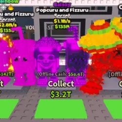 Galaxy Popcuru and Fizzuru 1.1B s (Секретный персонаж) — Roblox, лот №229173
