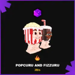 Galaxy Popcuru and Fizzuru 2B s (Секретный персонаж) — Roblox, лот №229176