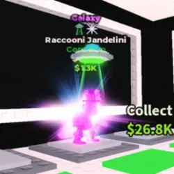 Galaxy Raccooni Jandelini 156 s (Обычный персонаж) — Roblox, лот №229179