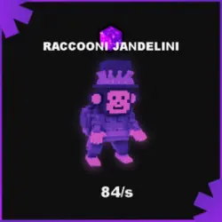 Galaxy Raccooni Jandelini 84 s (Обычный персонаж) — Roblox, лот №229180