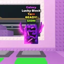 Galaxy Taco Lucky Block (Taco персонаж) — Roblox, лот №229206