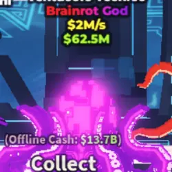 GALAXY tentacolo tecnico $2M s RARE (Brainrot God персонаж) — Roblox, лот №229217