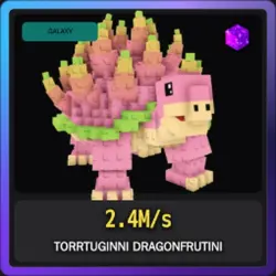 Galaxy Torrtuginni Dragonfrutini 2.4M s (Секретный персонаж) — Roblox, лот №229228