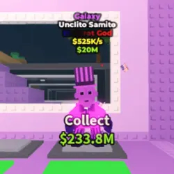 Galaxy Unclito Samito 525 K s (Brainrot God персонаж) — Roblox, лот №229239