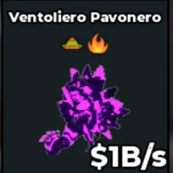 Galaxy Ventoliero Pavonero (f01577) (Секретный персонаж) — Roblox, лот №229242