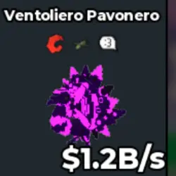 Galaxy Ventoliero Pavonero 1.2 B s (Секретный персонаж) — Roblox, лот №229244