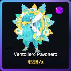 Galaxy Ventoliero Pavonero 455M s (Секретный персонаж) — Roblox, лот №229247